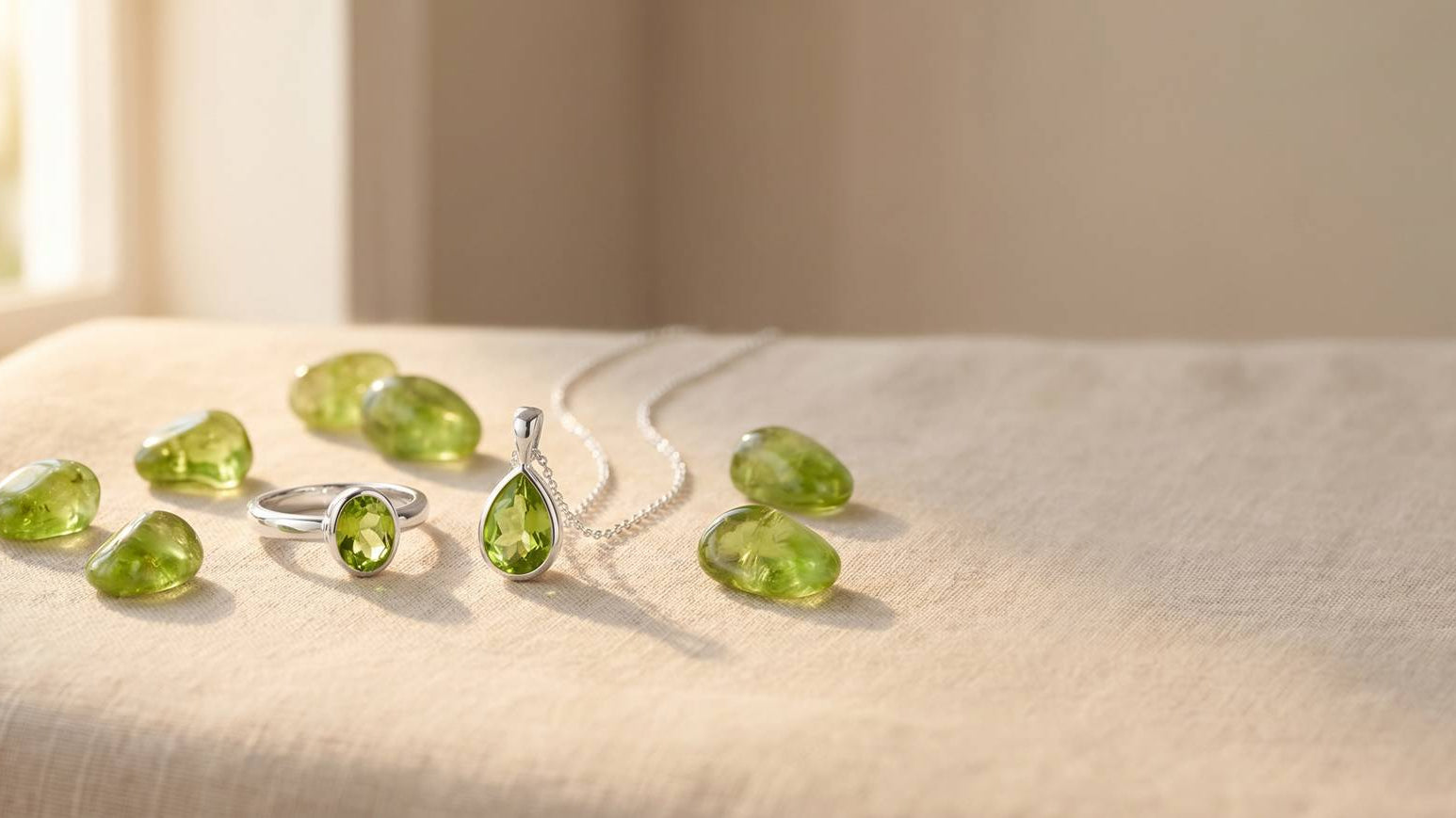 🌿Peridot: Farbe, Bedeutung und was ihn im Schmuck besonders macht