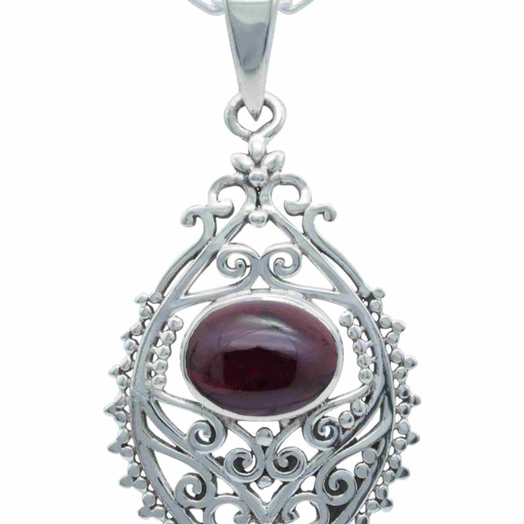 Silberkette mit Anhänger PRETAN aus 925 Silber