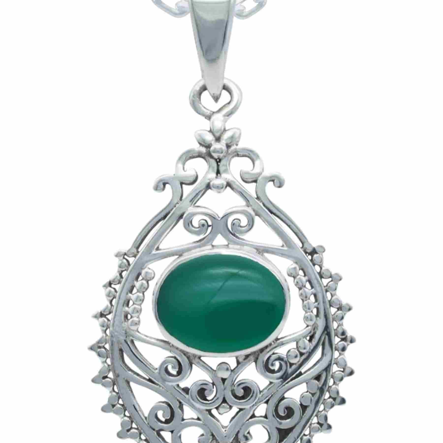 Silberkette mit Anhänger PRETAN aus 925 Silber