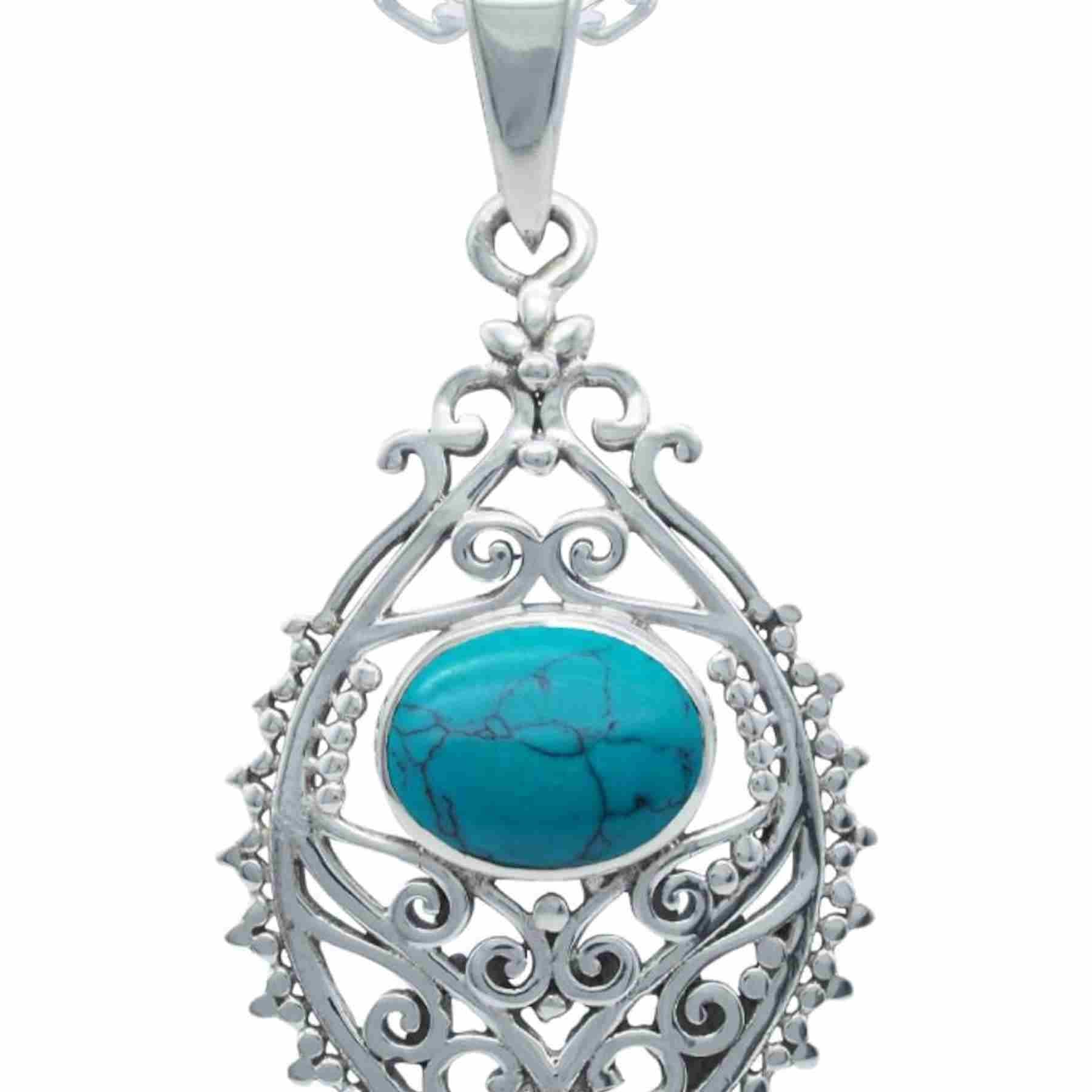 Silberkette mit Anhänger PRETAN aus 925 Silber