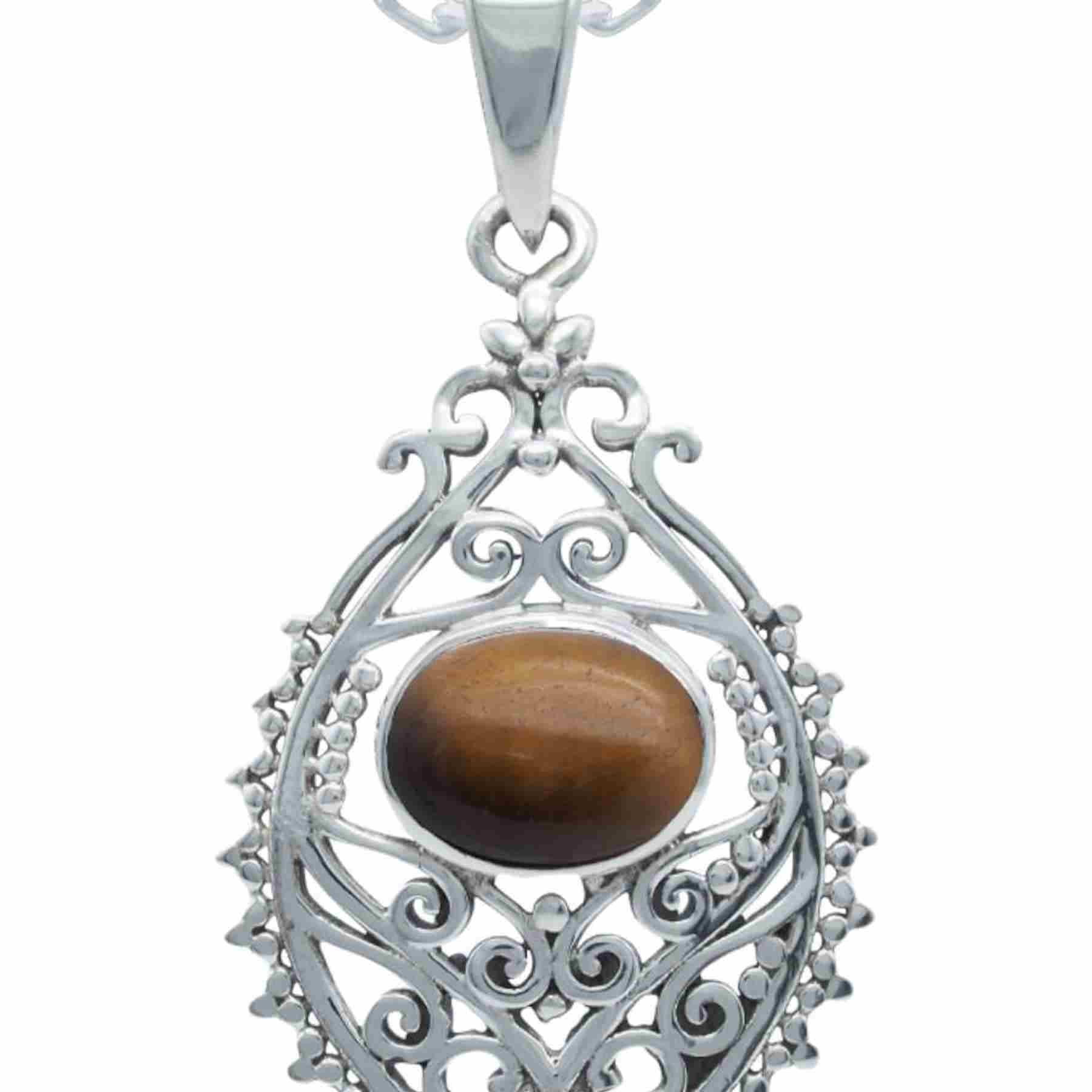 Silberkette mit Anhänger PRETAN aus 925 Silber