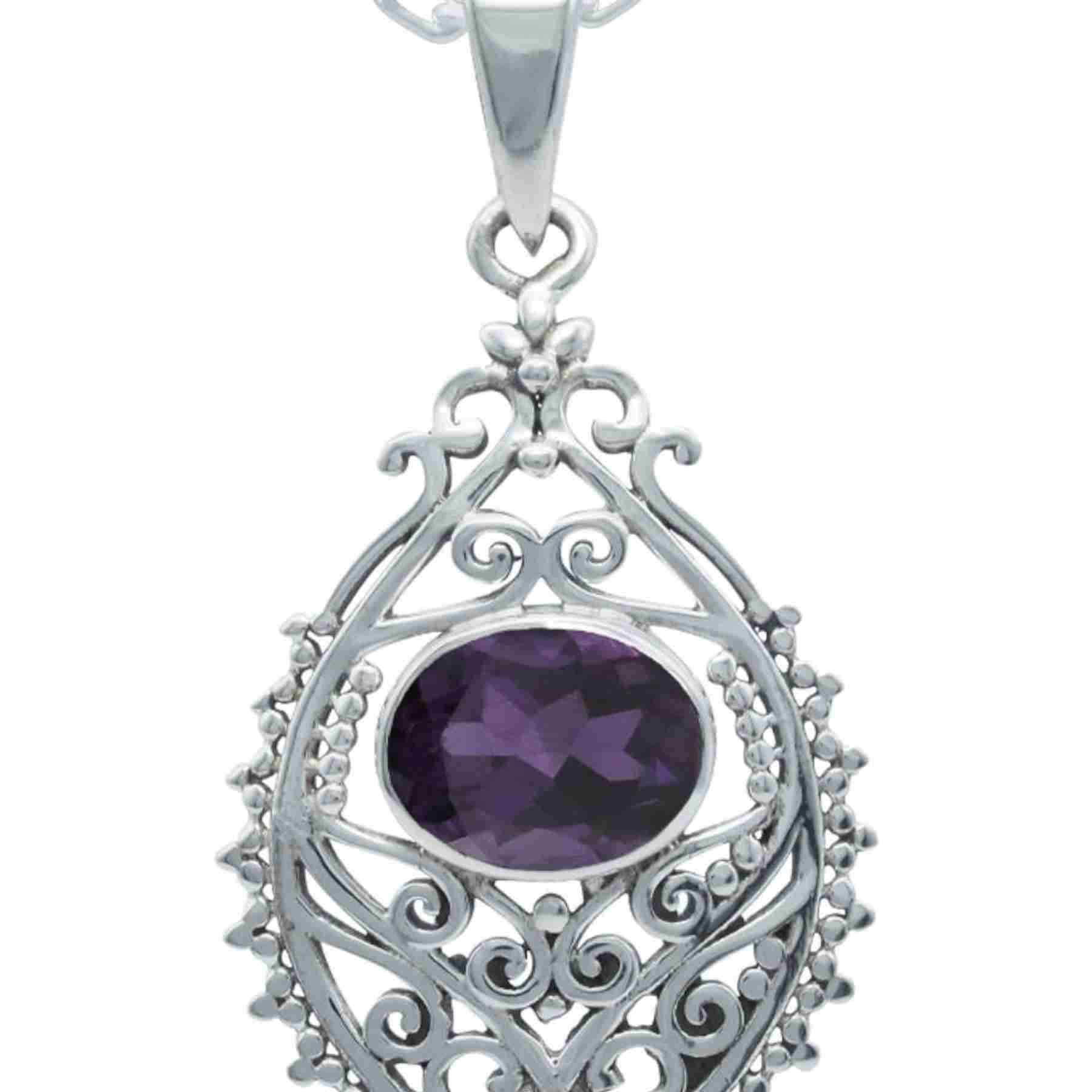 Silberkette mit Anhänger PRETAN aus 925 Silber