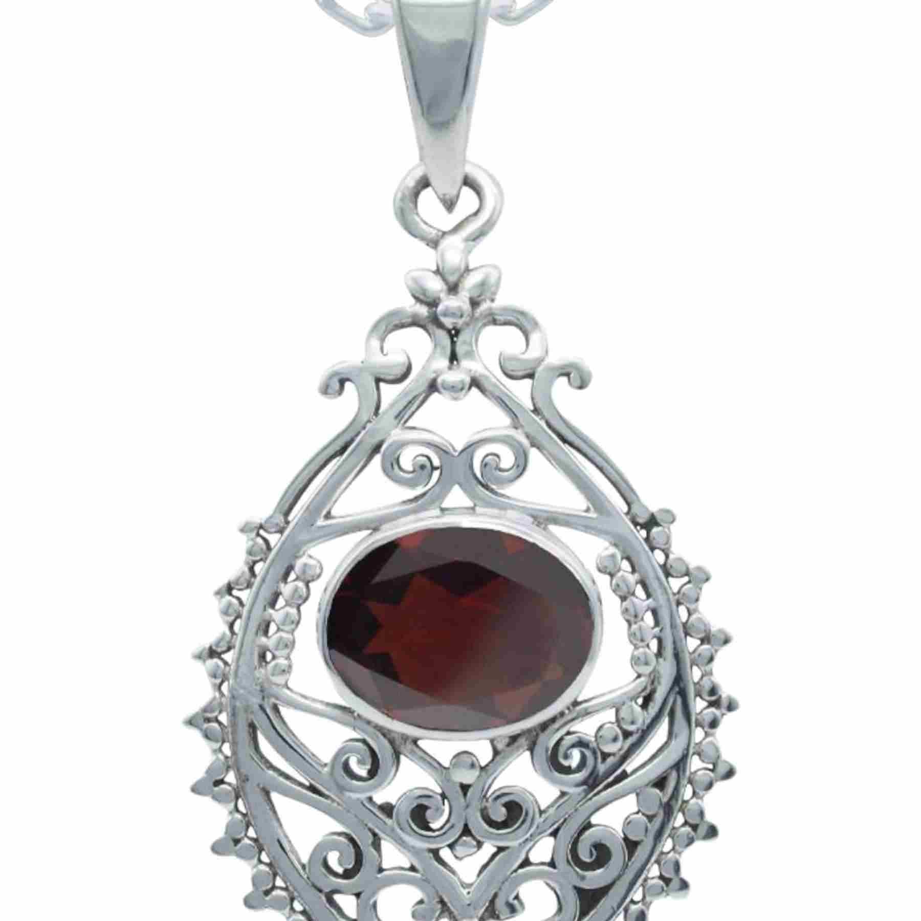 Silberkette mit Anhänger PRETAN aus 925 Silber