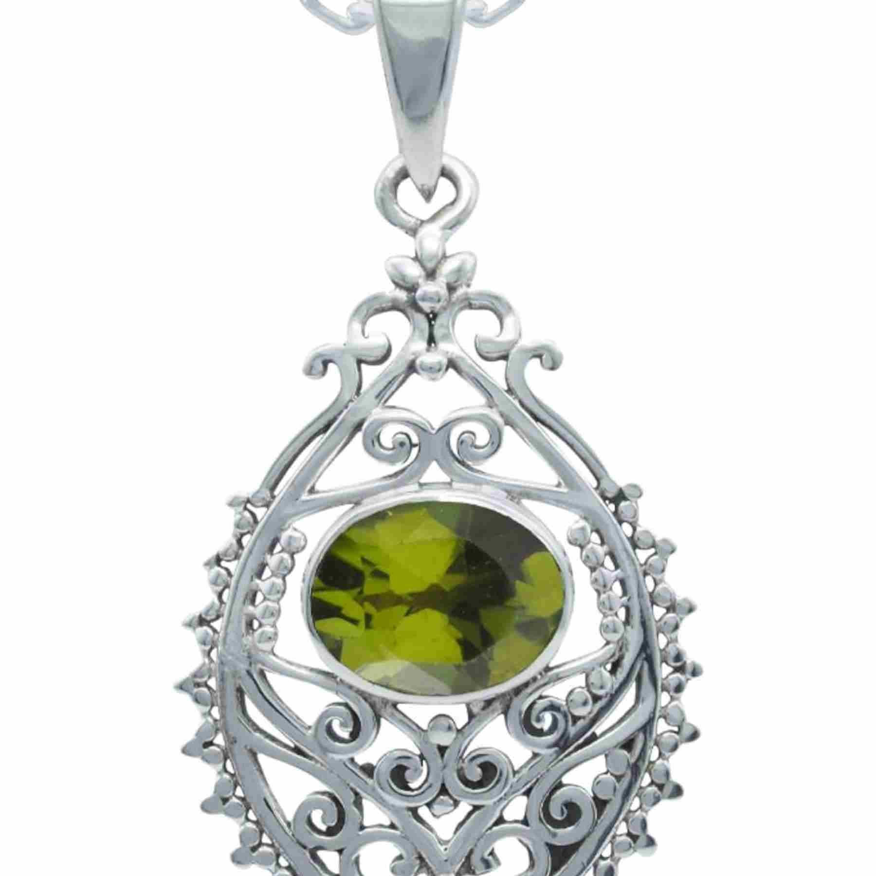 Silberkette mit Anhänger PRETAN aus 925 Silber
