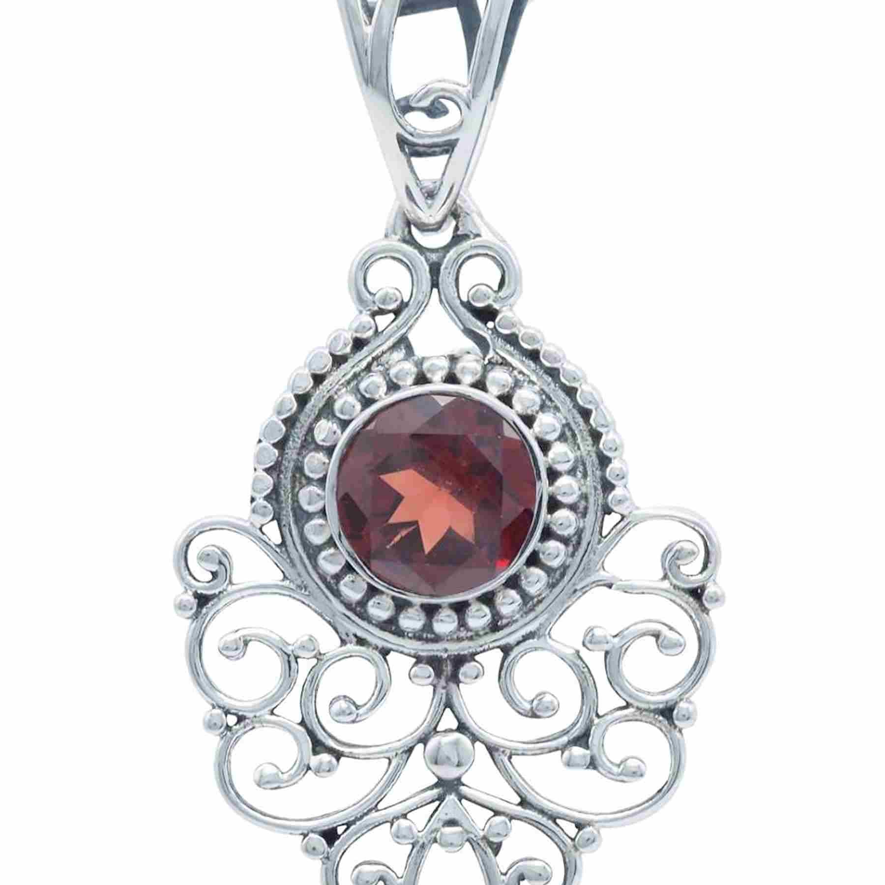 Silberkette mit Anhänger DALIRI aus 925 Silber