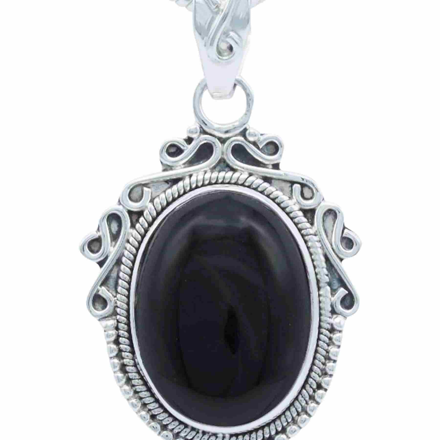 Silberkette mit Anhänger BUNDERAN aus 925 Silber