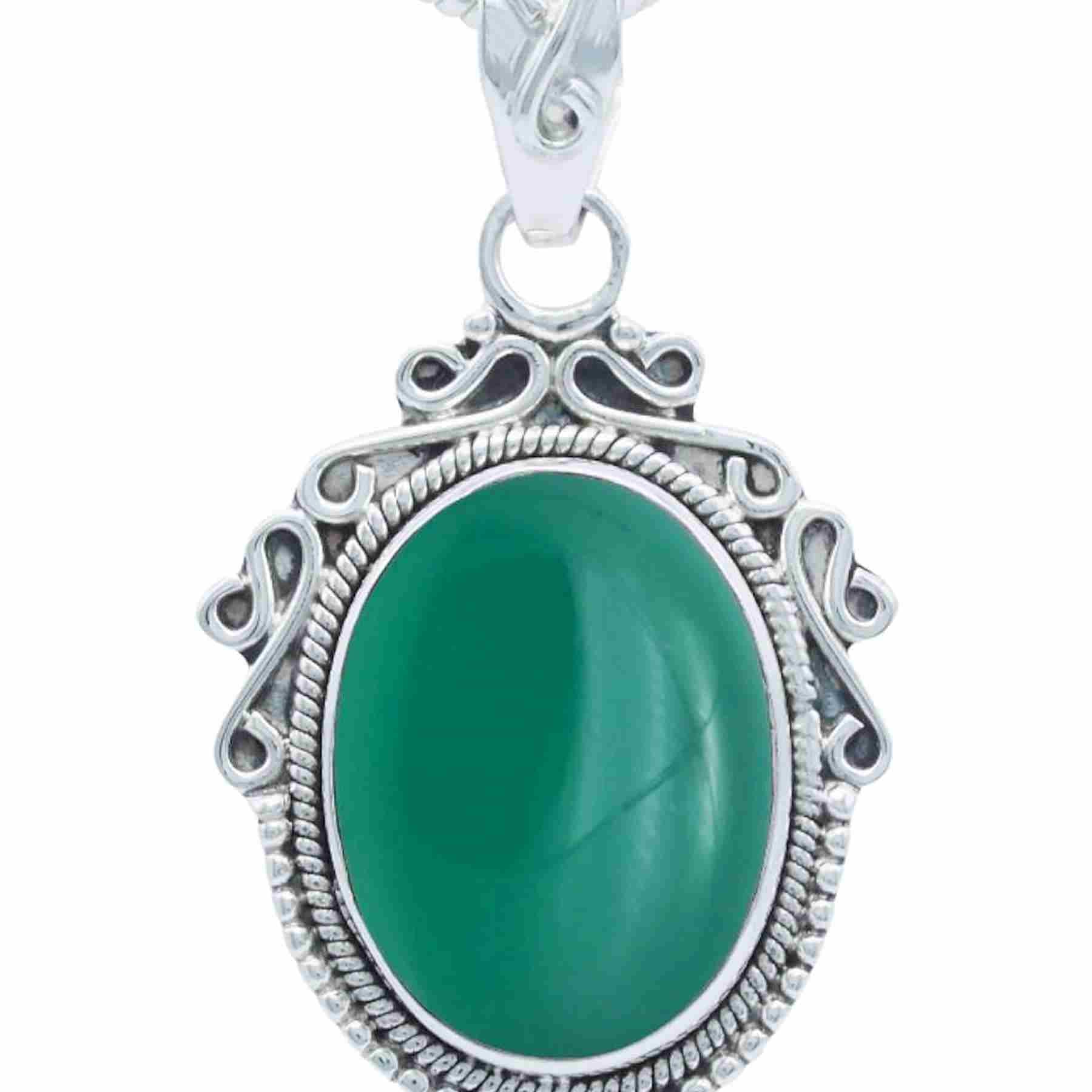 Silberkette mit Anhänger BUNDERAN aus 925 Silber