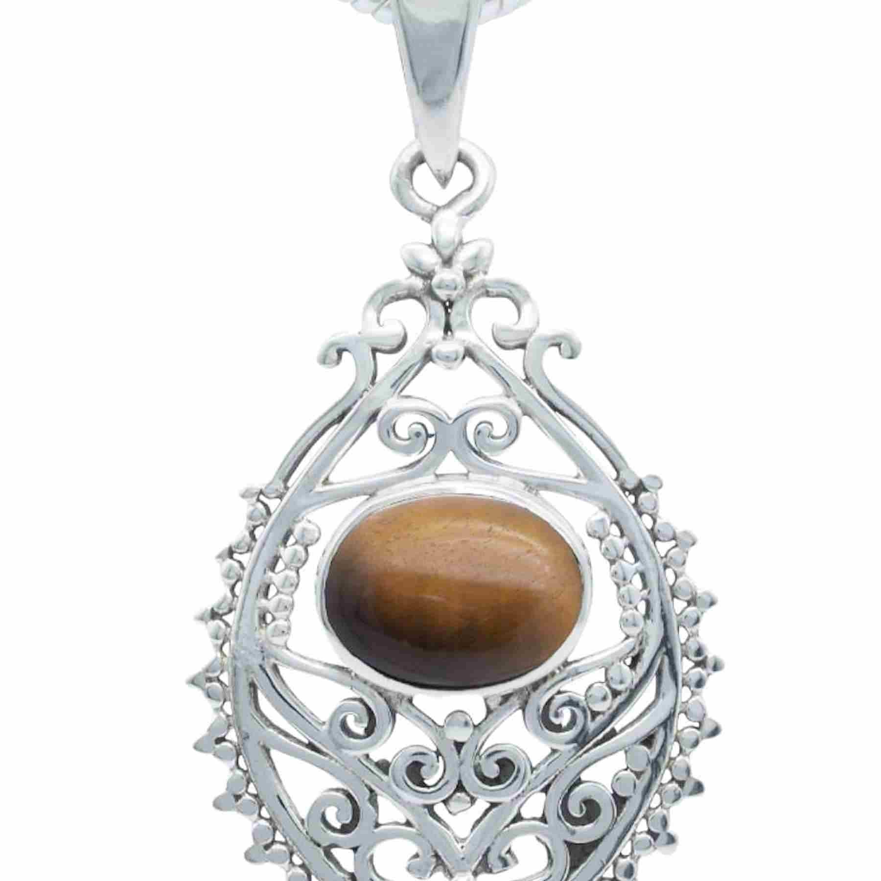 Silberkette mit Anhänger PRETAN aus 925 Silber