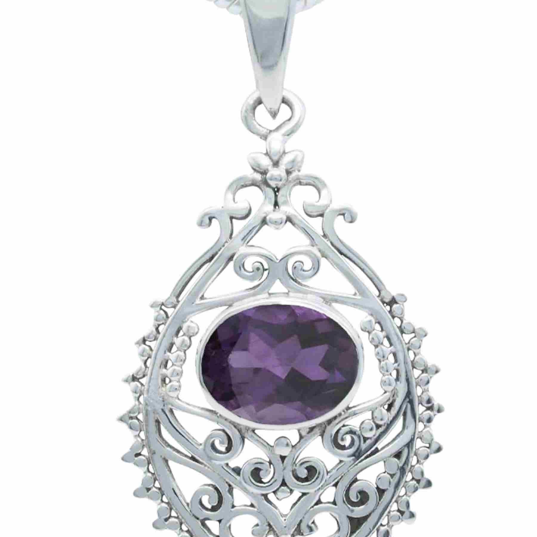 Silberkette mit Anhänger PRETAN aus 925 Silber