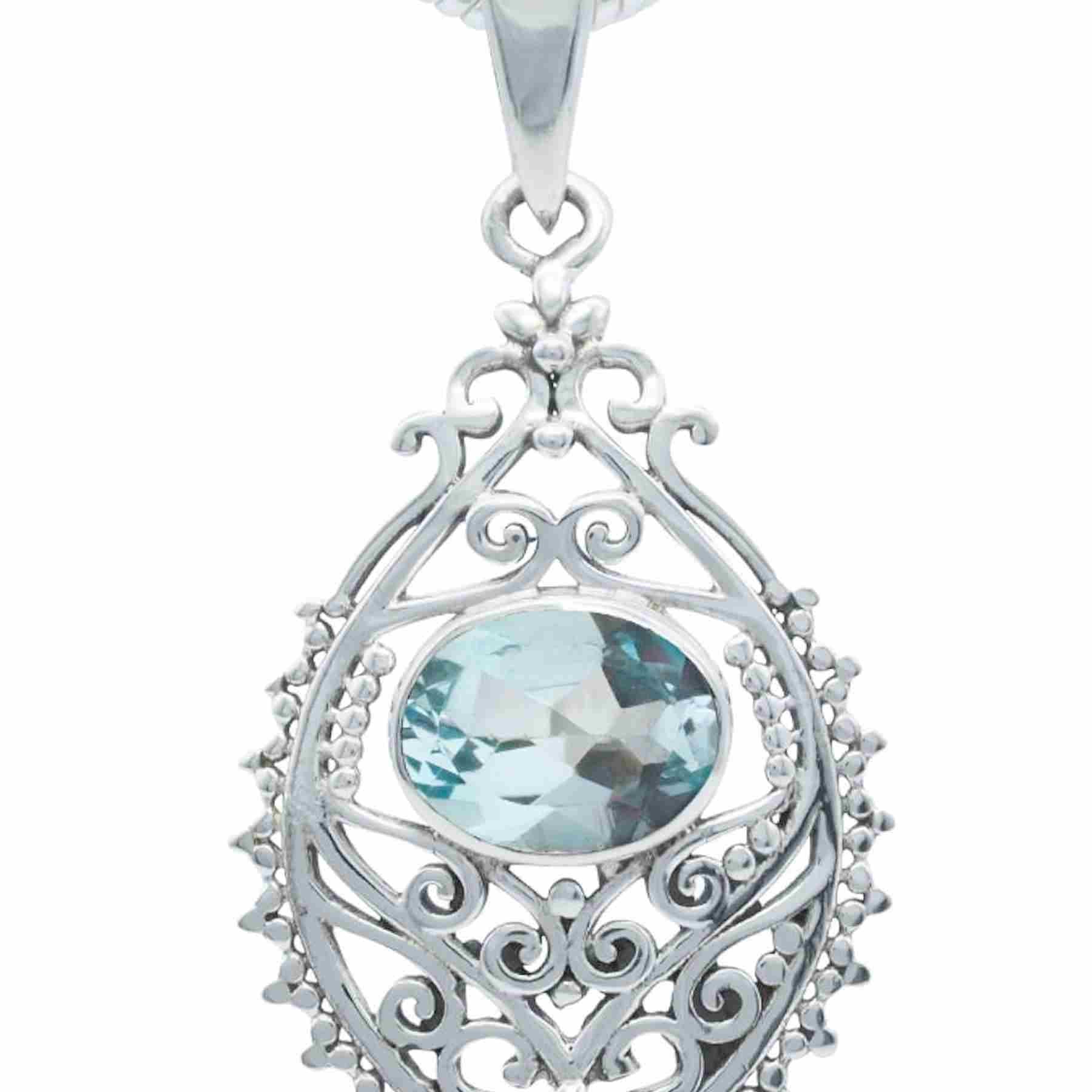 Silberkette mit Anhänger PRETAN aus 925 Silber