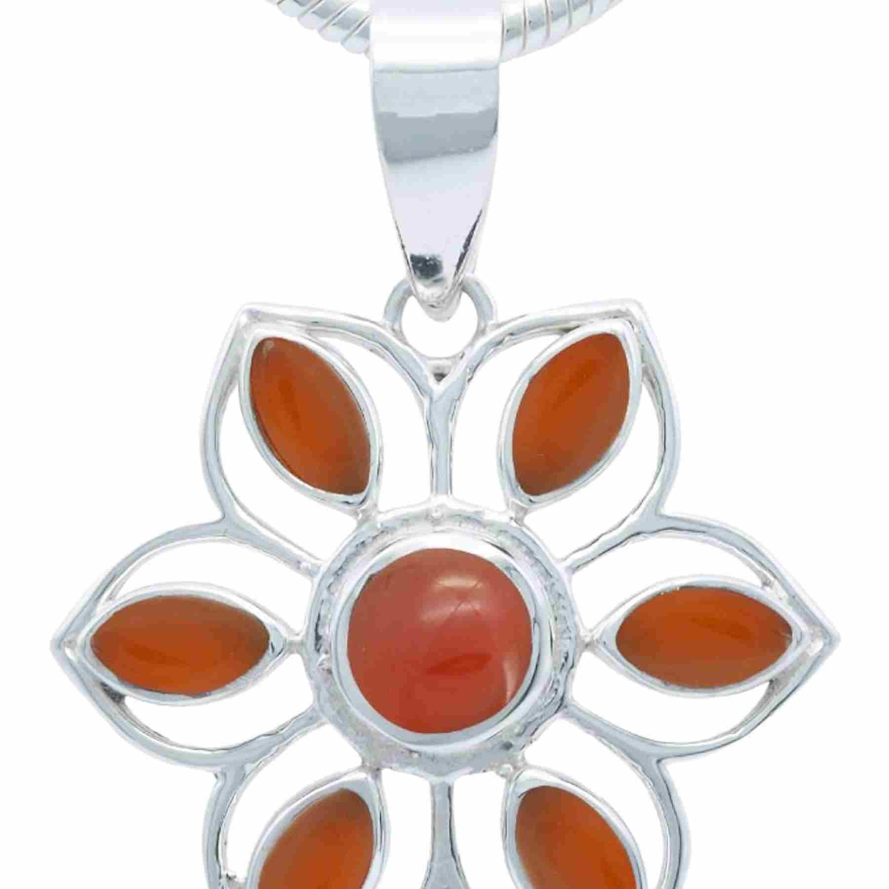 Silberkette mit Anhänger MONGIRI aus 925 Silber