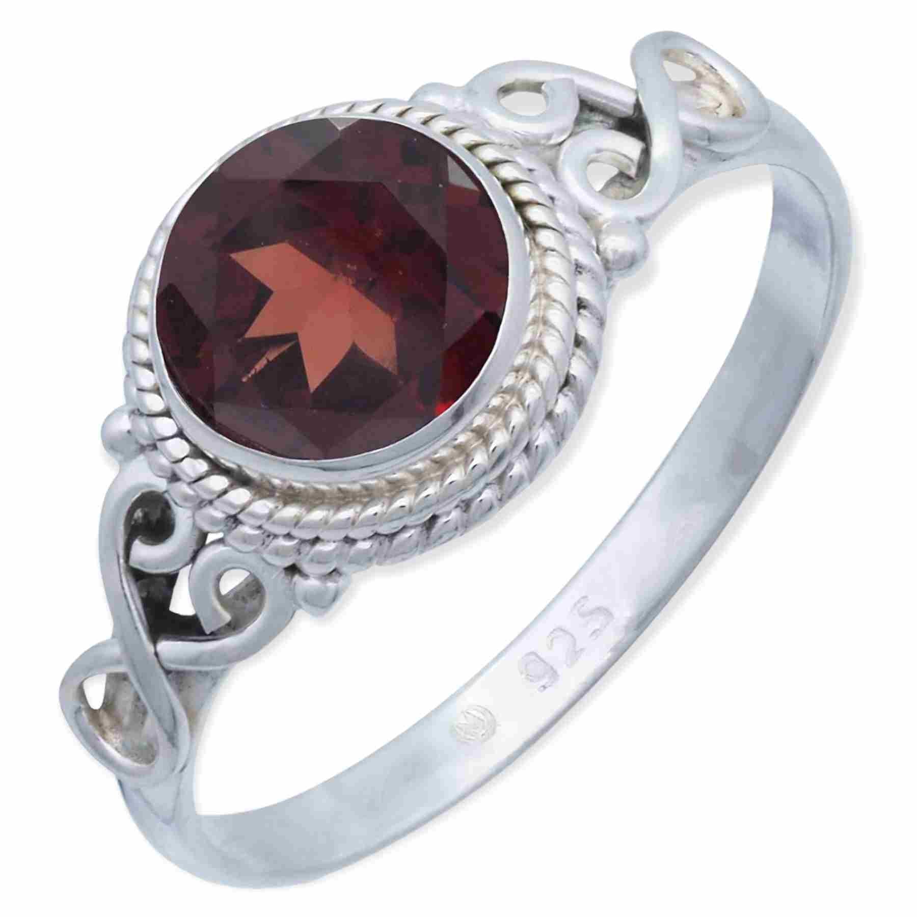 Ring BAGHIMI rund aus 925 Silber