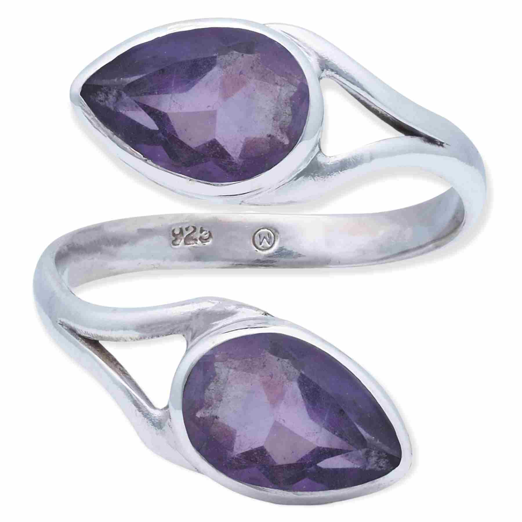 Ring KARAI - größenverstellbar aus 925 Silber