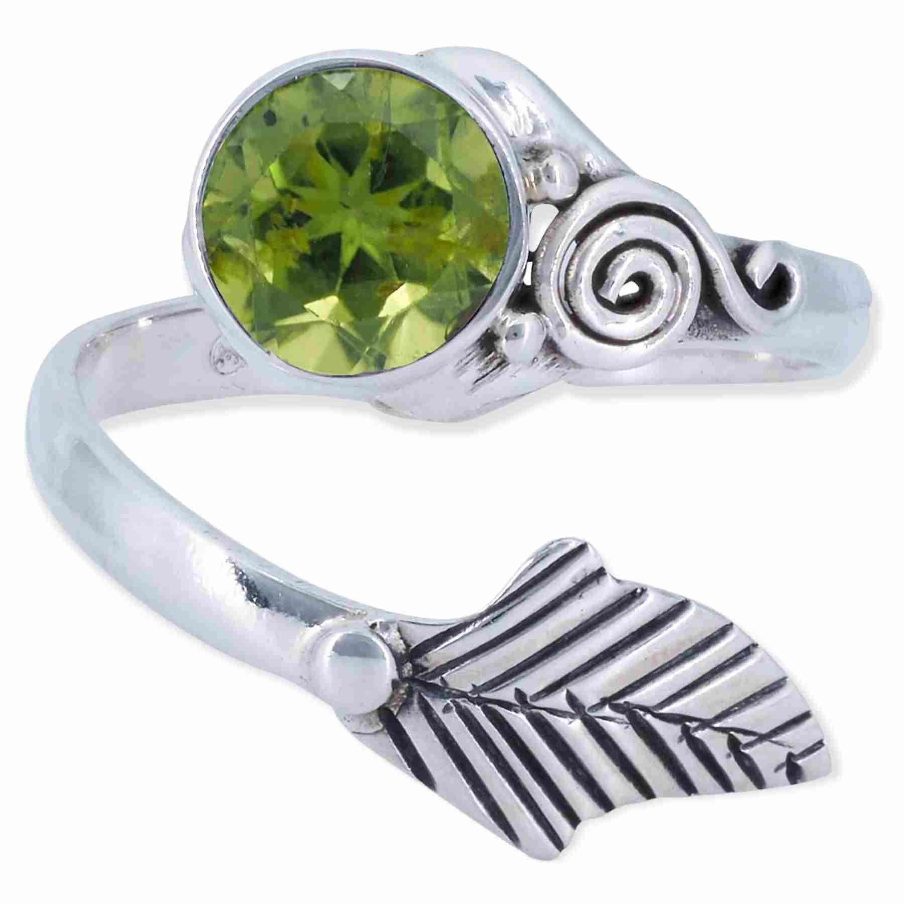 Ring SANTI - größenverstellbar aus 925 Silber
