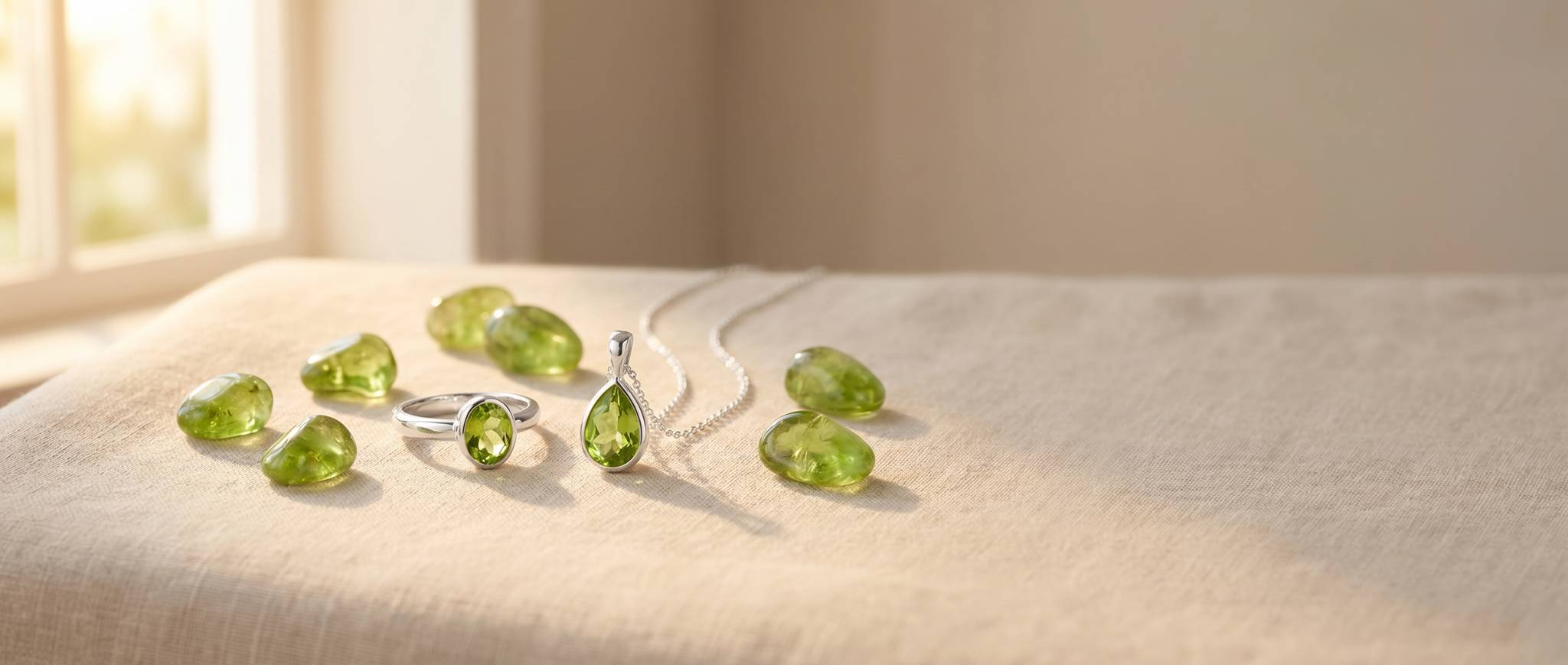 🌿Peridot: Farbe, Bedeutung und was ihn im Schmuck besonders macht