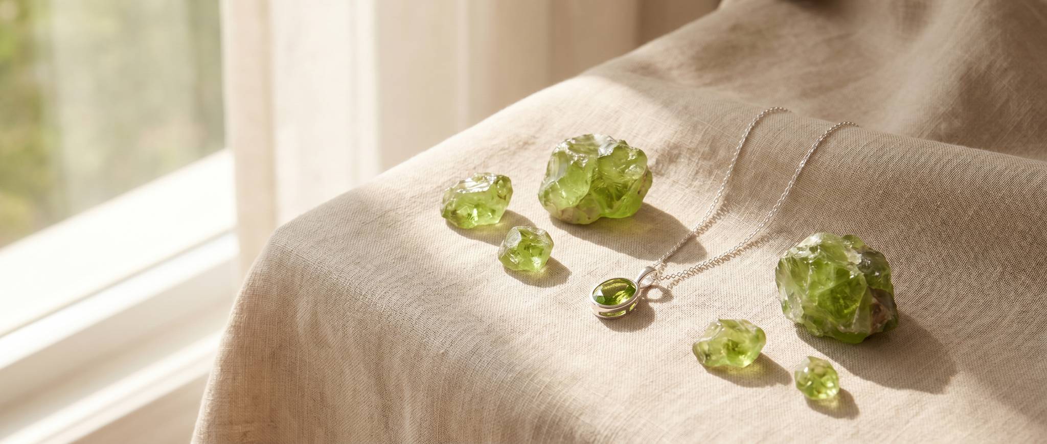 🌿 Peridot: Herkunft, Entstehung und Eigenschaften