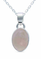 Silberkette mit Anhänger SAMA oval aus 925 Silber - mantraroma
