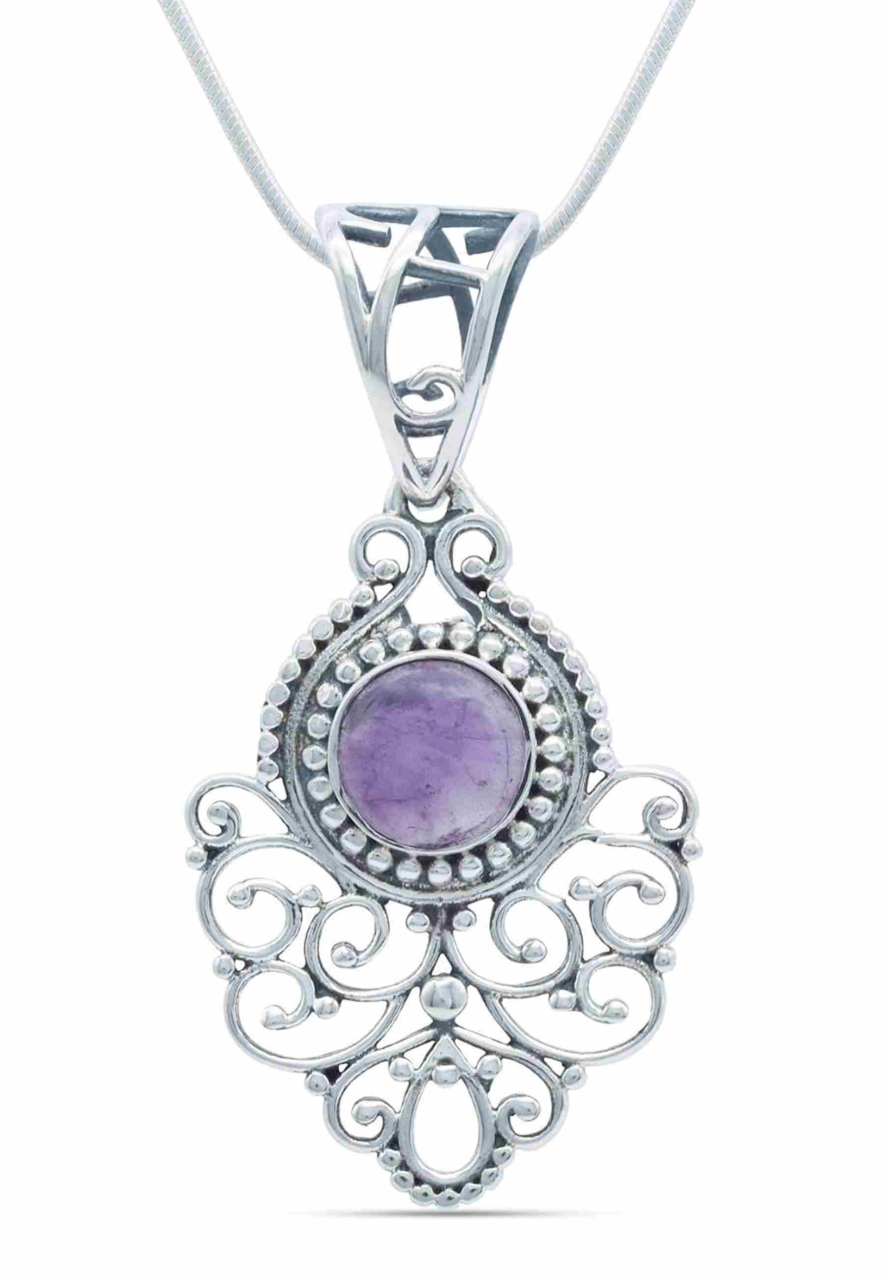 Silberkette mit Anhänger DALIRI aus 925 Silber - mantraroma