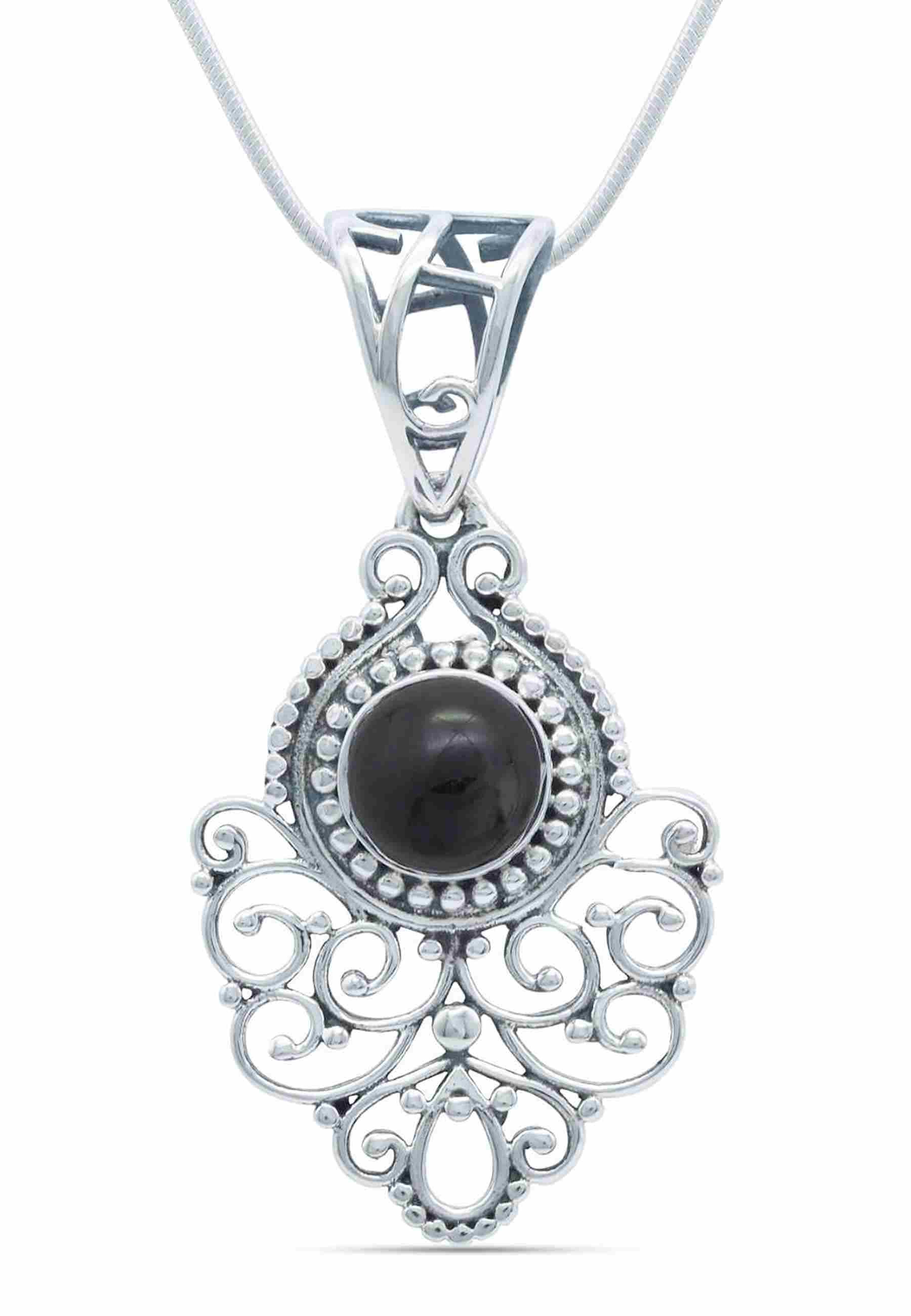 Silberkette mit Anhänger DALIRI aus 925 Silber - mantraroma
