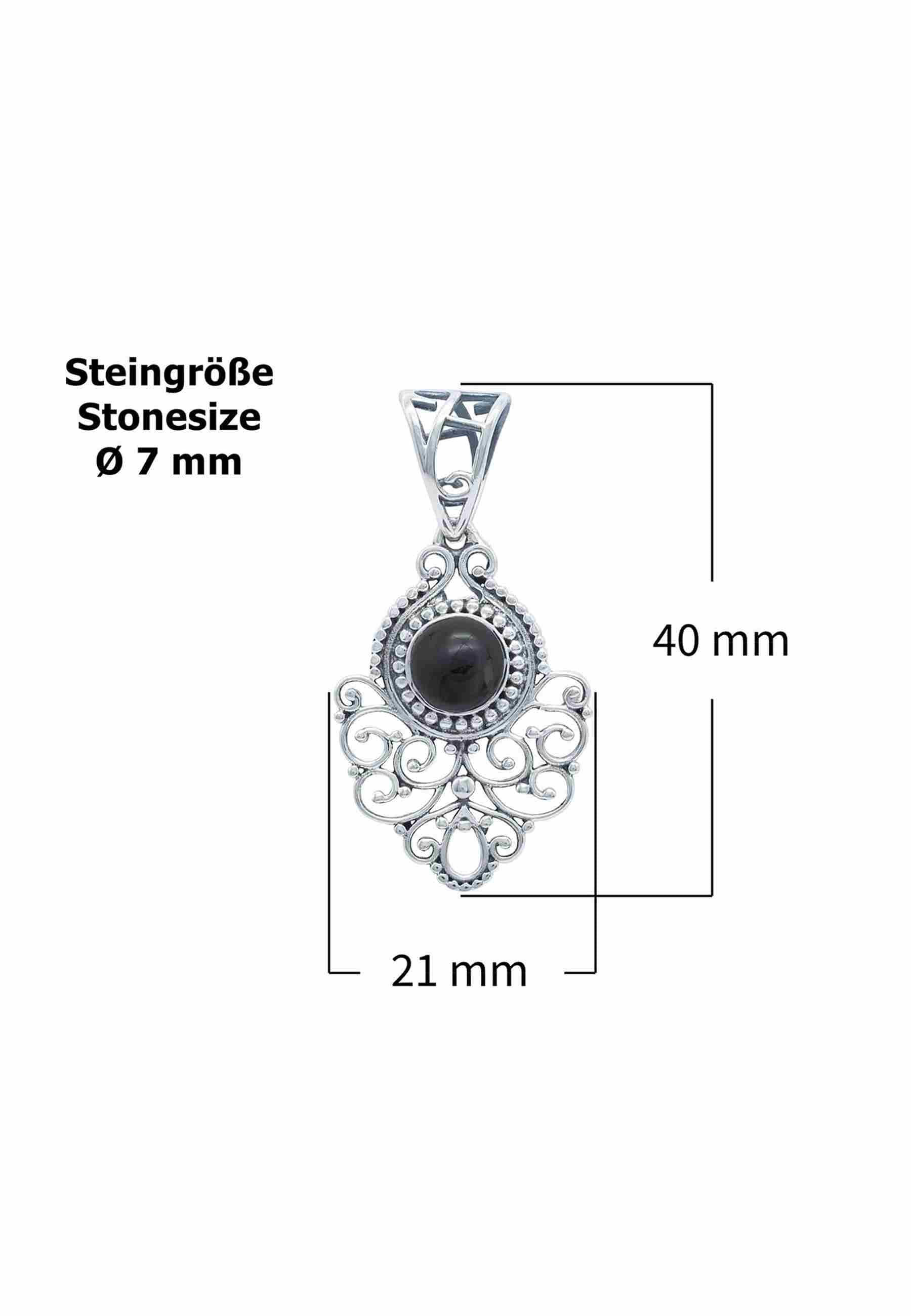 Silberkette mit Anhänger DALIRI aus 925 Silber - mantraroma