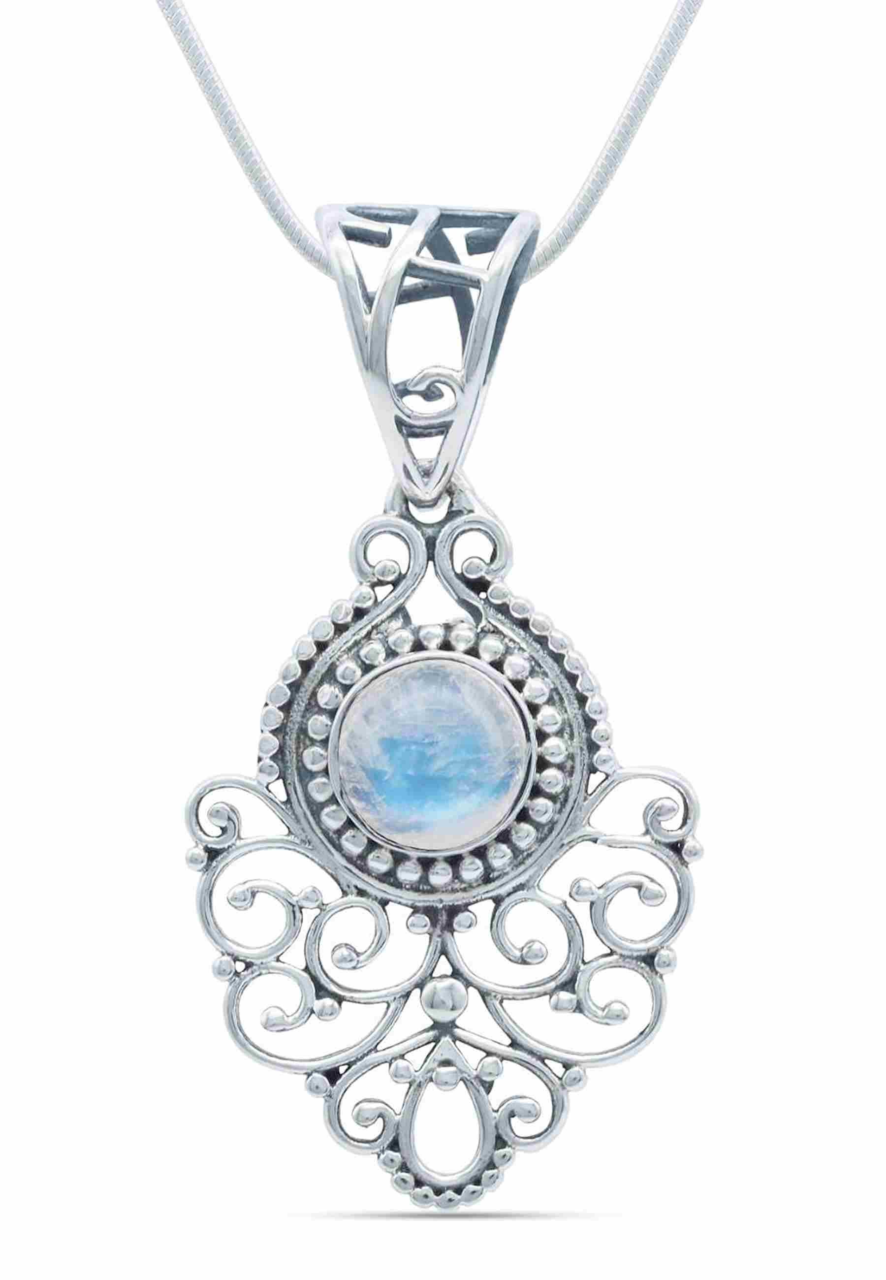 Silberkette mit Anhänger DALIRI aus 925 Silber - mantraroma