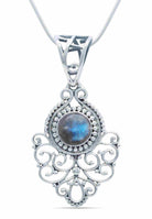 Silberkette mit Anhänger DALIRI aus 925 Silber - mantraroma