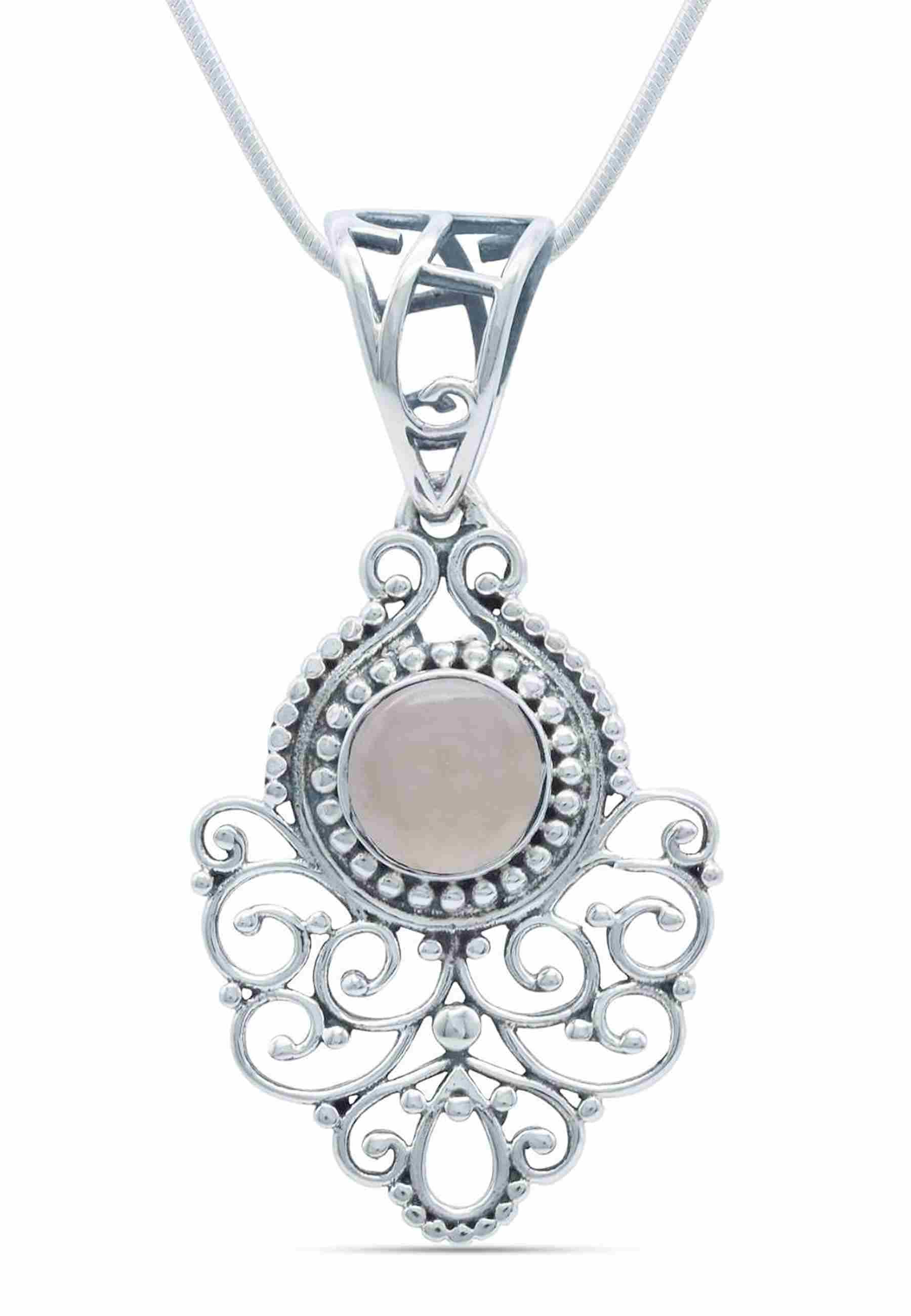 Silberkette mit Anhänger DALIRI aus 925 Silber - mantraroma