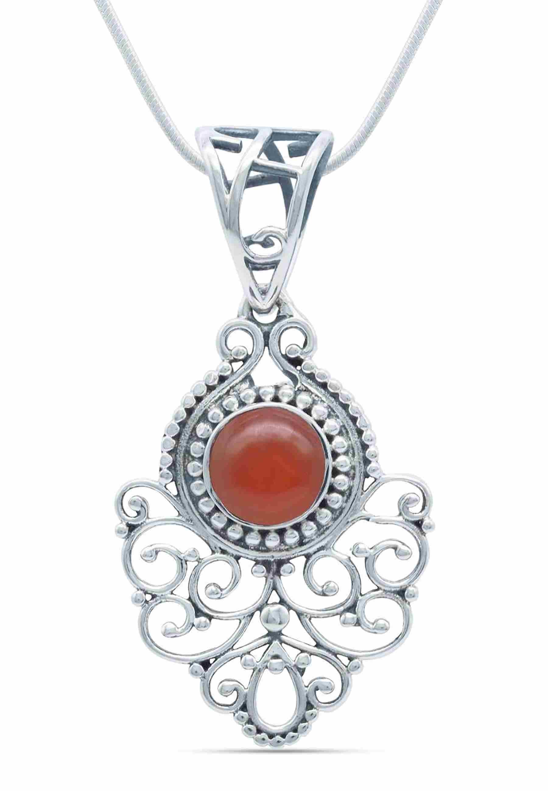 Silberkette mit Anhänger DALIRI aus 925 Silber - mantraroma