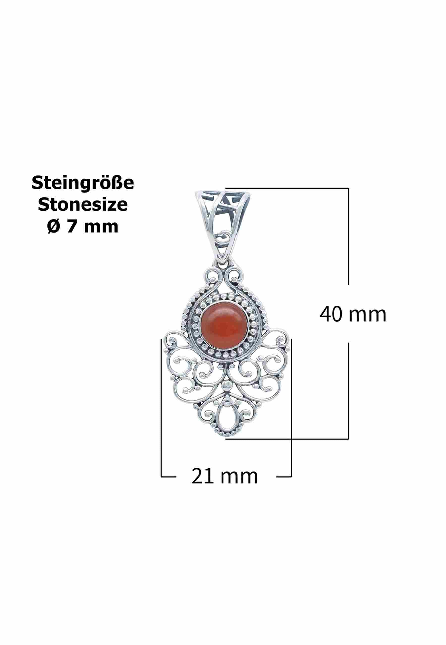 Silberkette mit Anhänger DALIRI aus 925 Silber - mantraroma