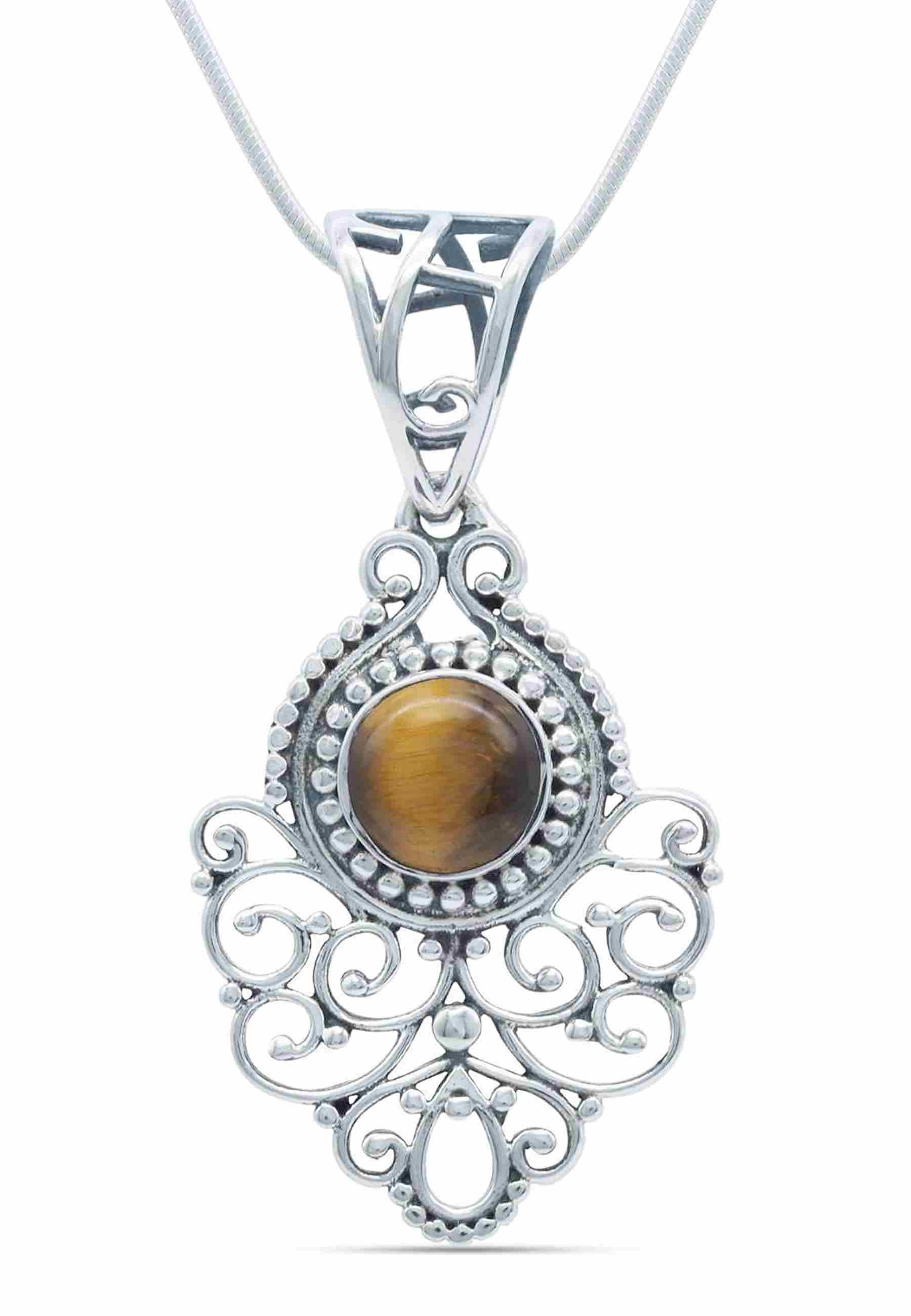 Silberkette mit Anhänger DALIRI aus 925 Silber - mantraroma