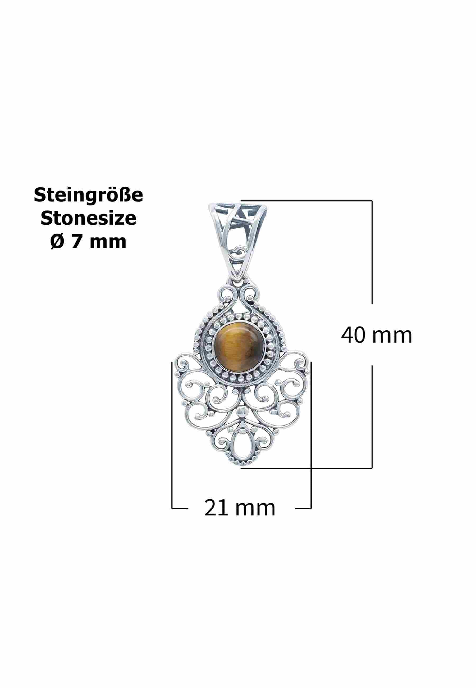 Silberkette mit Anhänger DALIRI aus 925 Silber - mantraroma