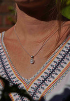 Silberkette mit Anhänger SAMA oval aus 925 Silber - mantraroma