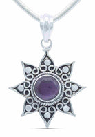 Silberkette mit Anhänger SUNA aus 925 Silber - mantraroma