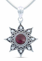 Silberkette mit Anhänger SUNA aus 925 Silber - mantraroma