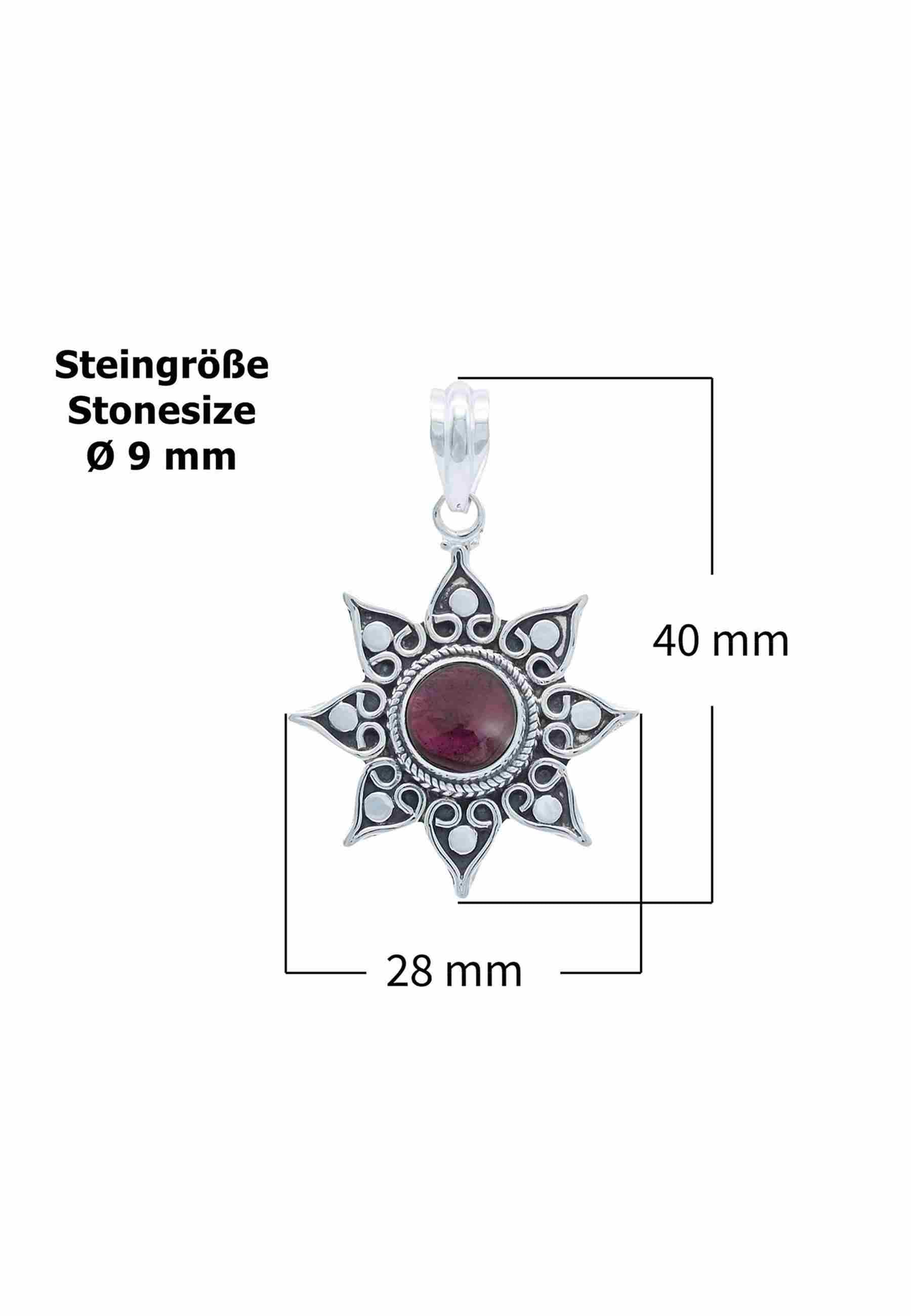 Silberkette mit Anhänger SUNA aus 925 Silber - mantraroma