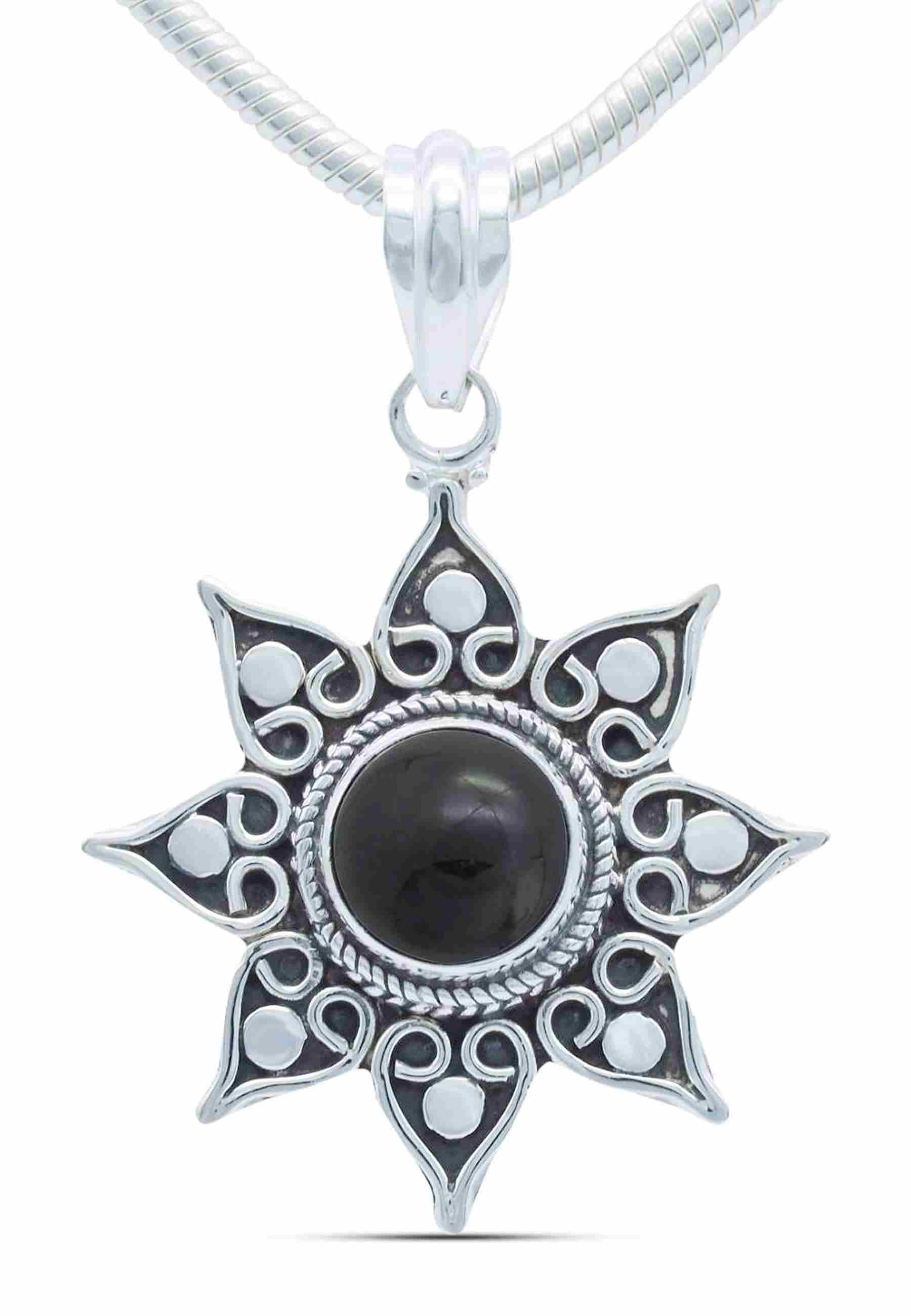 Silberkette mit Anhänger SUNA aus 925 Silber - mantraroma