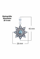 Silberkette mit Anhänger SUNA aus 925 Silber - mantraroma