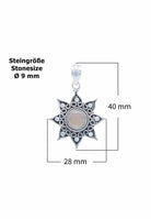 Silberkette mit Anhänger SUNA aus 925 Silber - mantraroma
