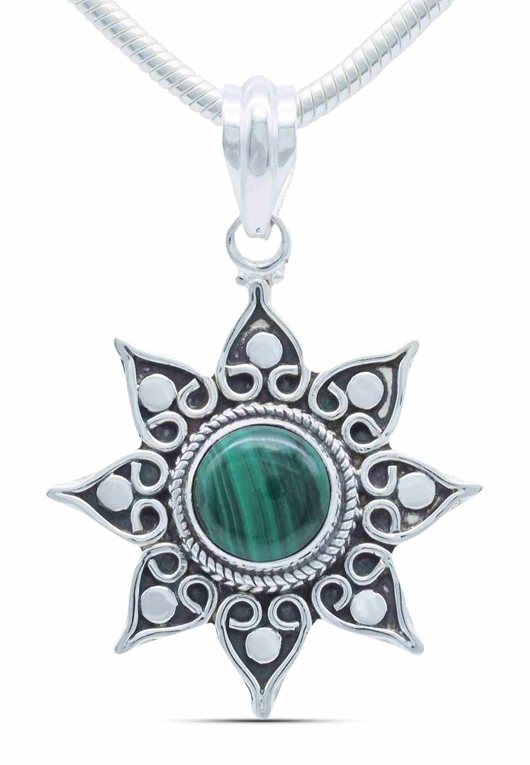 Silberkette mit Anhänger SUNA aus 925 Silber - mantraroma