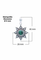 Silberkette mit Anhänger SUNA aus 925 Silber - mantraroma