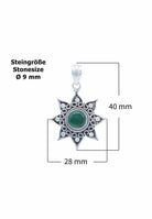 Silberkette mit Anhänger SUNA aus 925 Silber - mantraroma