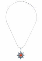 Silberkette mit Anhänger SUNA aus 925 Silber - mantraroma