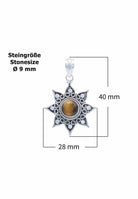 Silberkette mit Anhänger SUNA aus 925 Silber - mantraroma