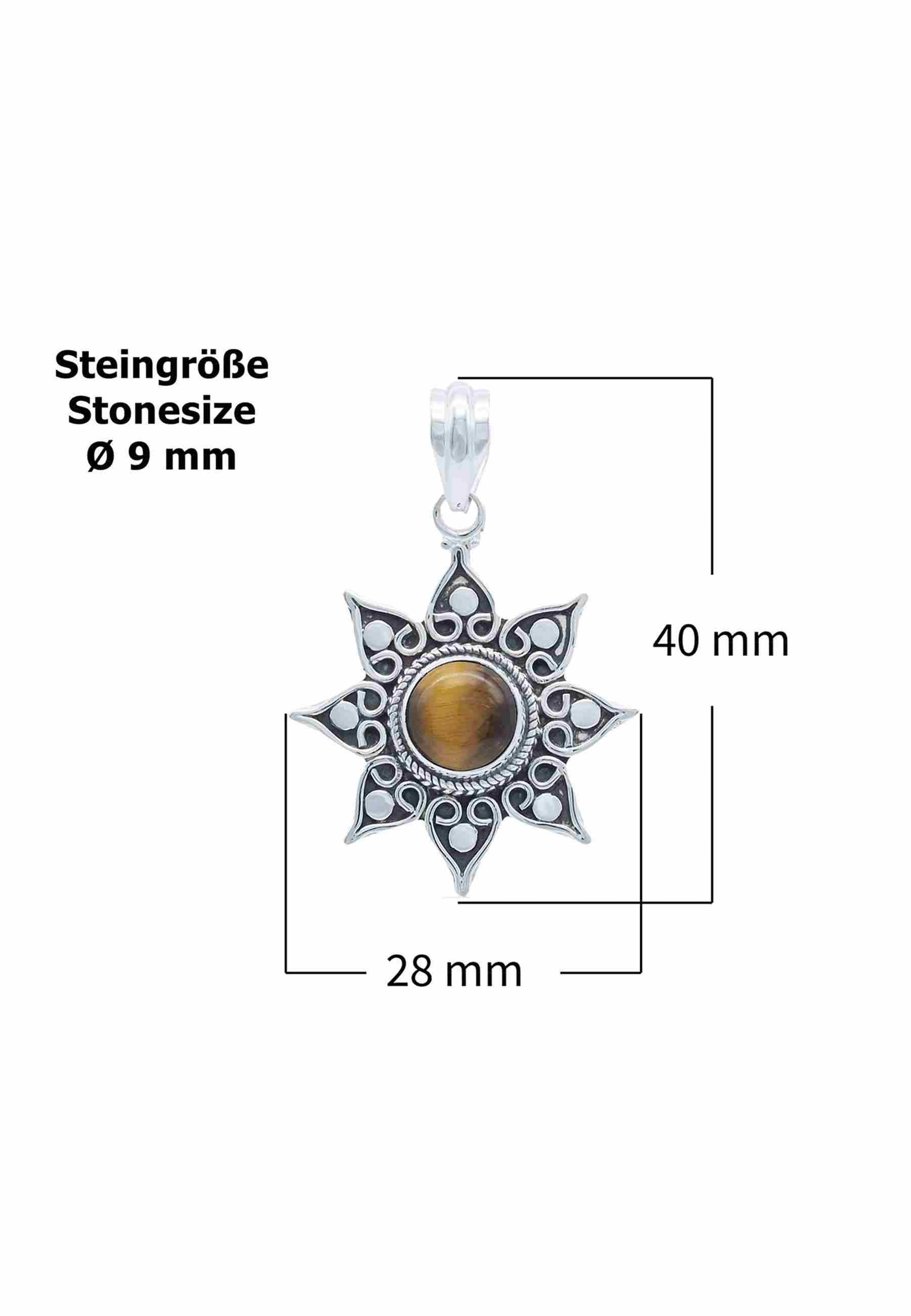Silberkette mit Anhänger SUNA aus 925 Silber - mantraroma