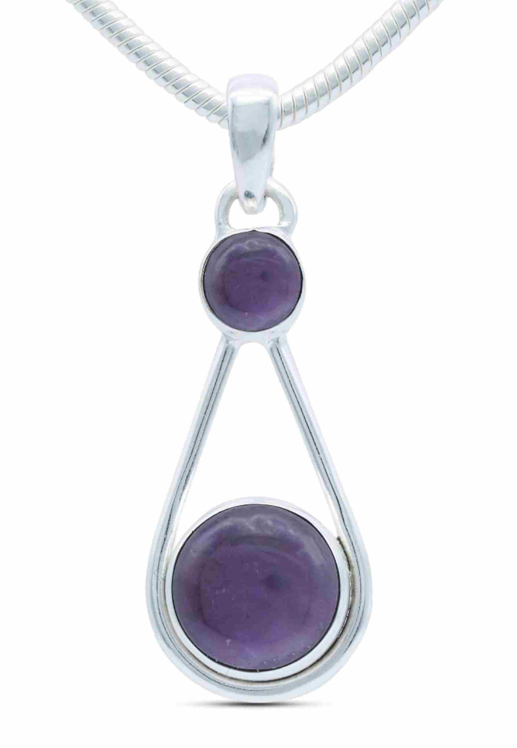 Silberkette mit Anhänger HATA aus 925 Silber - mantraroma