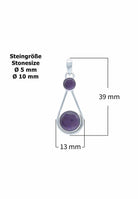 Silberkette mit Anhänger HATA aus 925 Silber - mantraroma