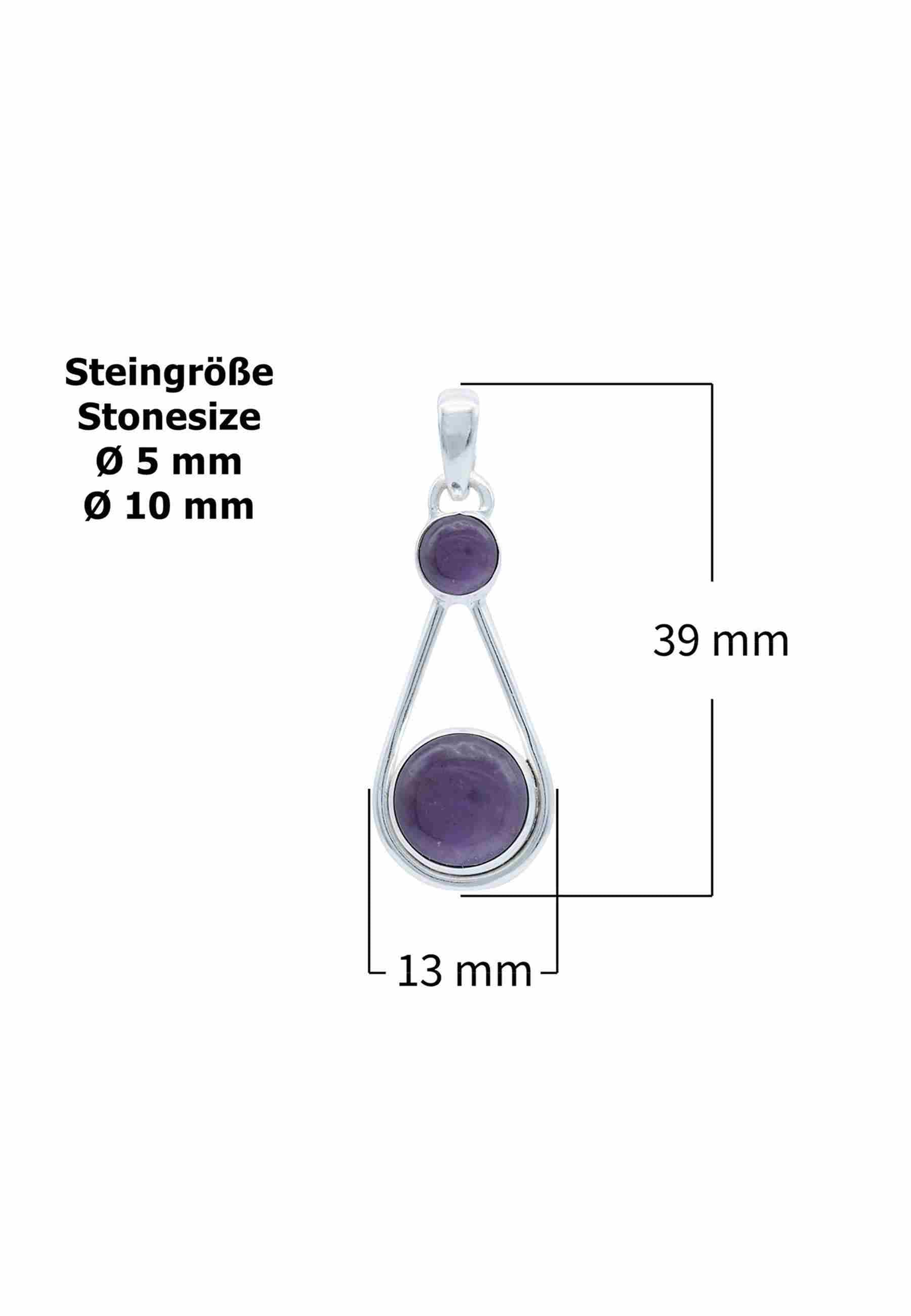 Silberkette mit Anhänger HATA aus 925 Silber - mantraroma