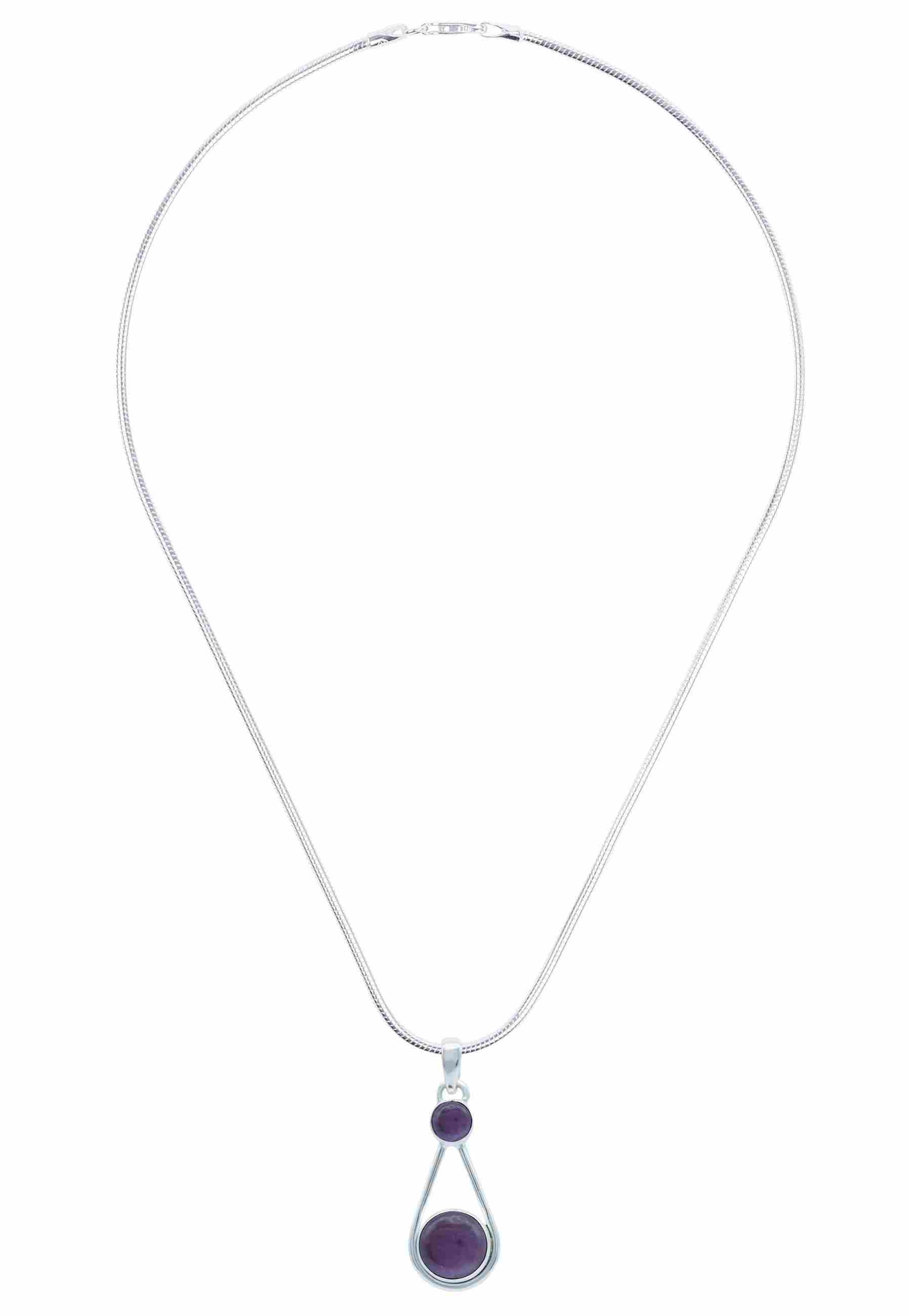 Silberkette mit Anhänger HATA aus 925 Silber - mantraroma