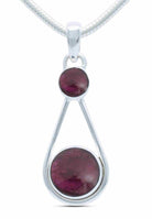 Silberkette mit Anhänger HATA aus 925 Silber - mantraroma