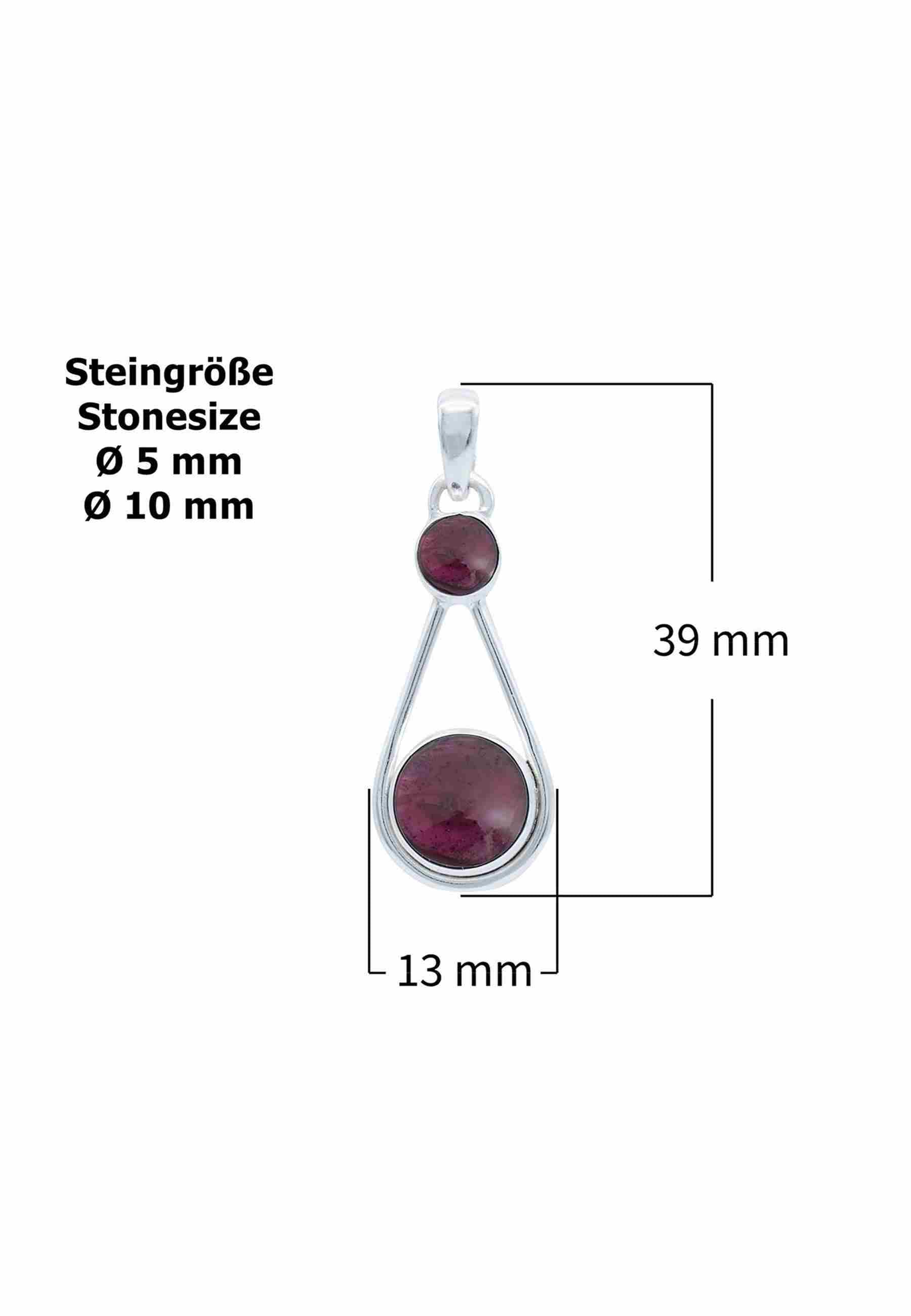 Silberkette mit Anhänger HATA aus 925 Silber - mantraroma